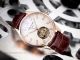 Perfect Replica Patek Philippe Calatrava White Tourbillon Dial 2-Tone Rose Gold Band 42mm Watch (7)_th.jpg